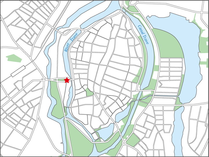 Lübeck map